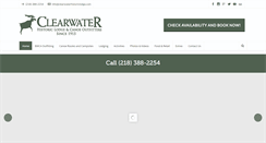 Desktop Screenshot of clearwaterhistoriclodge.com